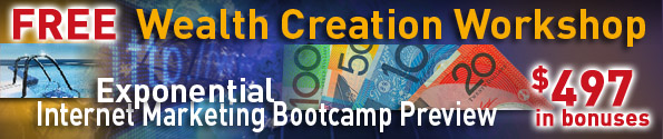Exponential Programs - Wealth Creation Event Banner