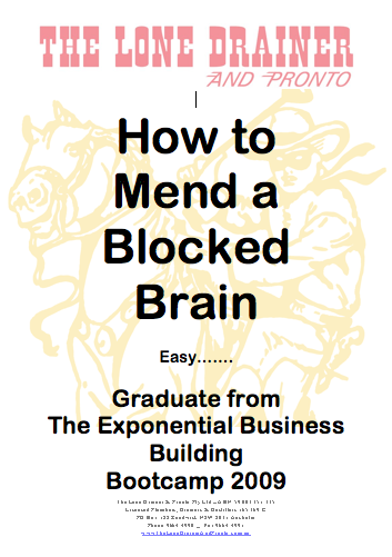 Solution For a Blocked Brain