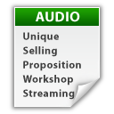 Unique Selling Proposition Workshop Streaming Audio