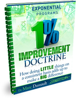 The 1 Percent Improvement Doctrine