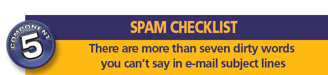 2014 12 04 v1 AAG Comp-5 Spam Checklist