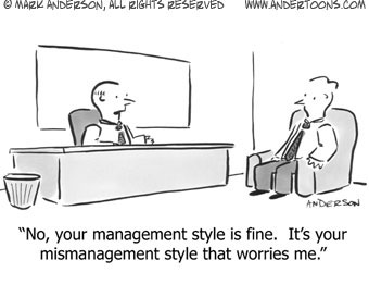 Management Style Cartoon
